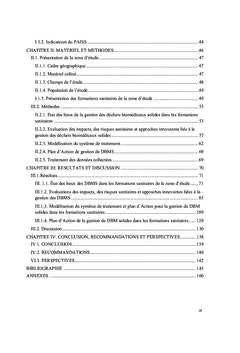 Gestion des déchets biomédicaux solides: Impacts socio-environnementaux