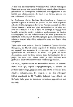 L'oeuvre pastorale du Pere Xavier Biernaux