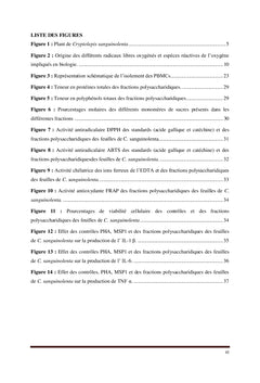 Etude des polysaccharides bioactifs de Cryptolepis sanguinolenta