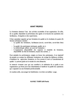 Guide pratique du formateur