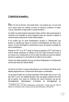L'essentiel des droits fondamentaux