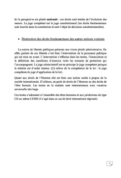 L'essentiel des droits fondamentaux