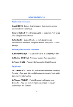 Digitalisation & Festivals