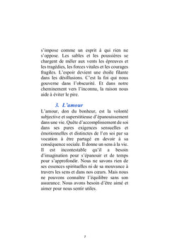 Vivre et Aimer