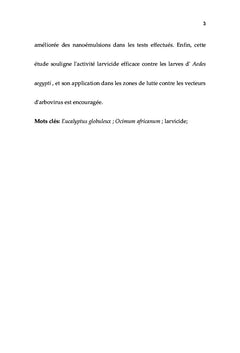 Huiles essentielles et nanoémulsions