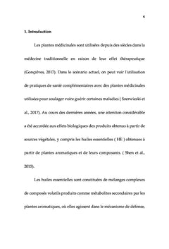 Huiles essentielles et nanoémulsions