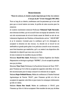 Activités biologiques de deux plantes de la flore tunisienne
