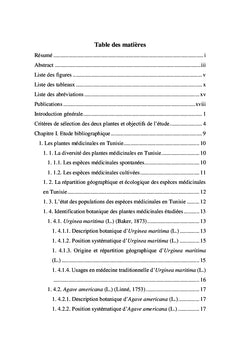 Activités biologiques de deux plantes de la flore tunisienne