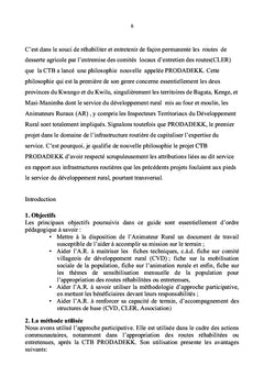 Guide Mémoire de l'Animateur Rural, GMAR en sigle