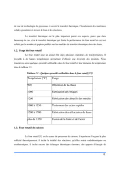 Valorisation energetique des dechets dans un four de cimenterie
