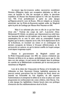 Bone a la veille de l'occupation française