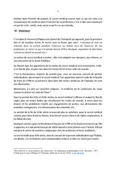 SECRET MeDICAL ET VIH/SIDA: Information du partenaire