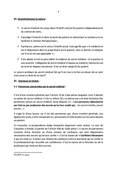 SECRET MeDICAL ET VIH/SIDA: Information du partenaire