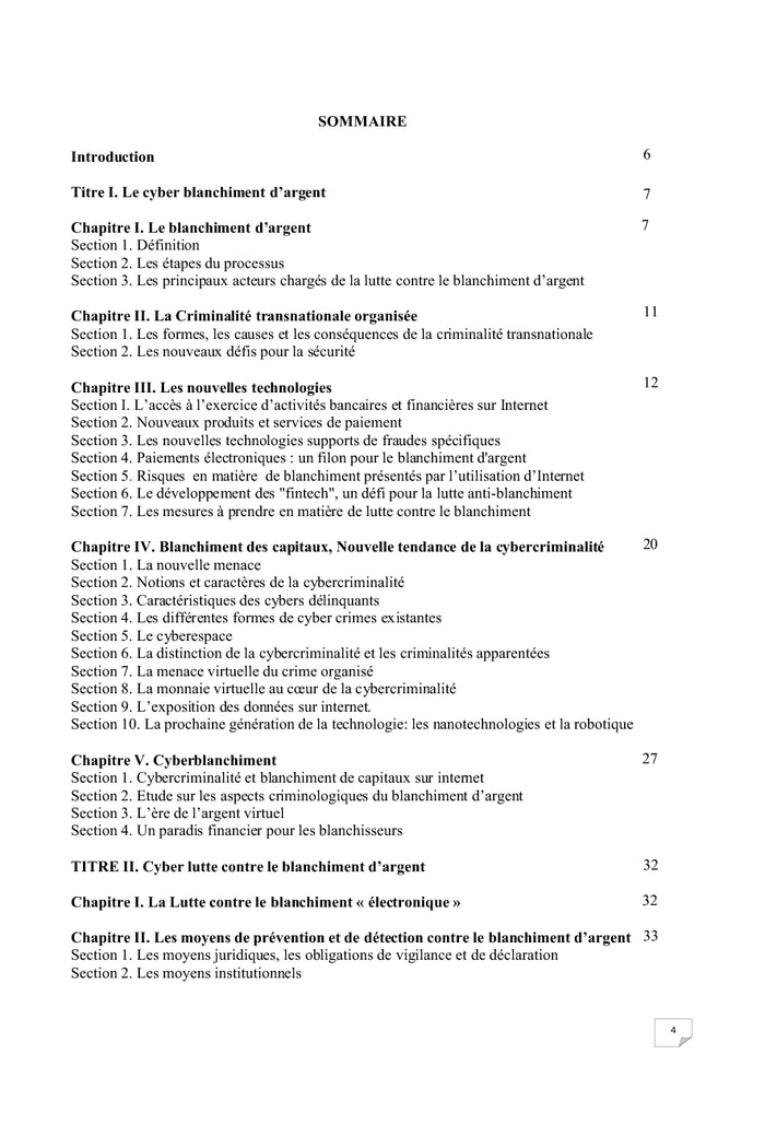 La Cyber lutte contre le Cyber blanchiment d'argent