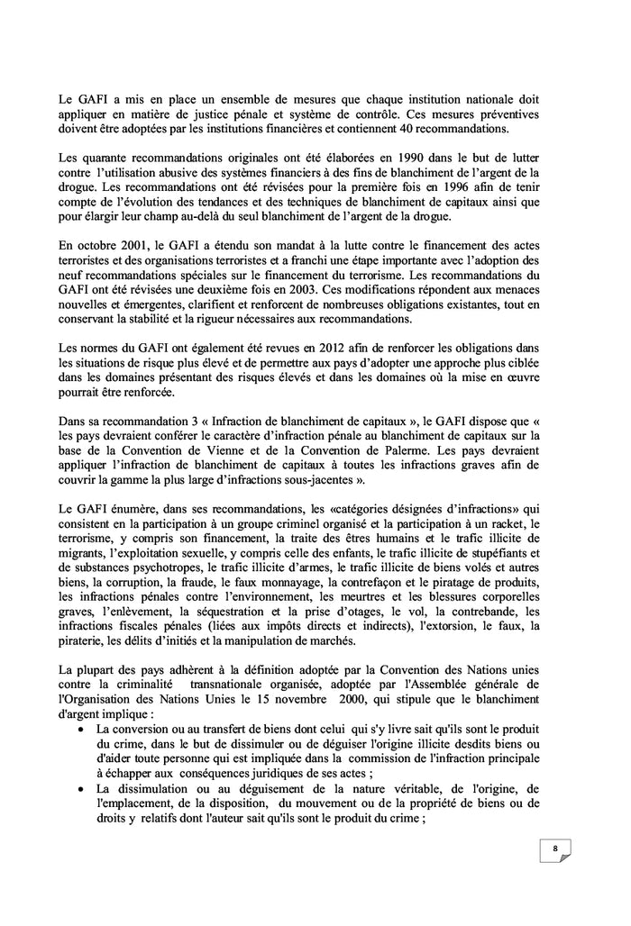 La Cyber lutte contre le Cyber blanchiment d'argent