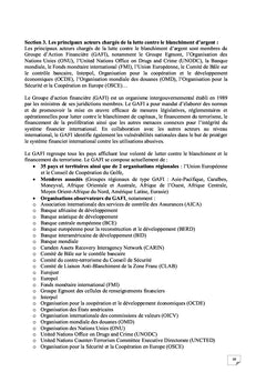 La Cyber lutte contre le Cyber blanchiment d'argent