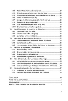 Religion traditionnelle et rites funéraires chez les Bogo Ahlon (Togo)