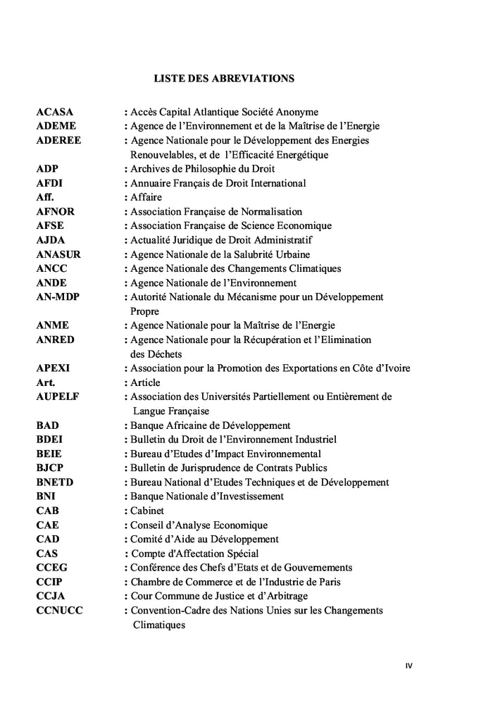 La fiscalité environnementale en droit ivoirien