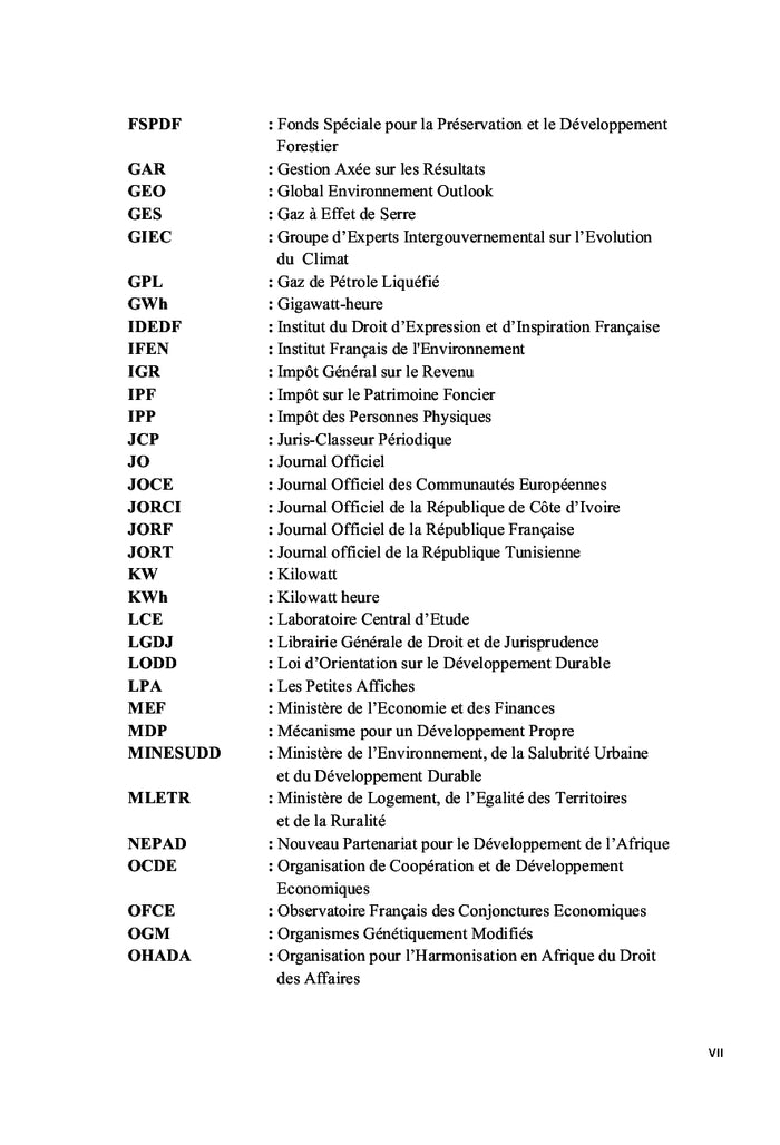 La fiscalité environnementale en droit ivoirien