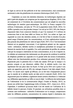 Usages du numérique dans le parcours d'achat des consommateurs de luxe