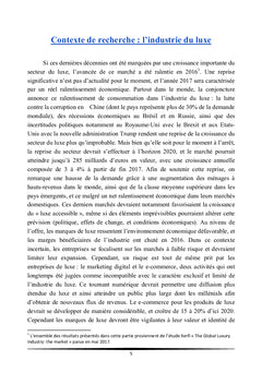Usages du numérique dans le parcours d'achat des consommateurs de luxe