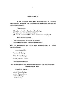 Le discours politique dans l'oeuvre romanesque de Sony Labou Tansi
