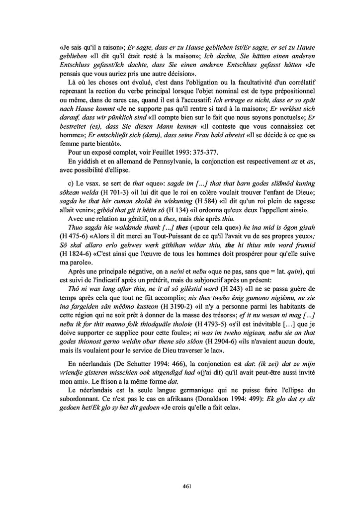 Linguistique comparée des langues germaniques