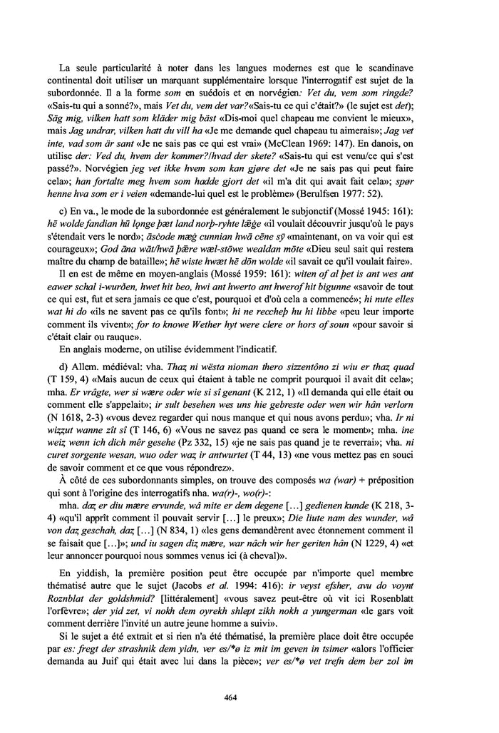 Linguistique comparée des langues germaniques