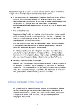 Théories financiEres et économiques