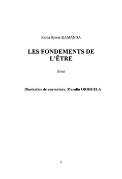 Les fondements de l'être