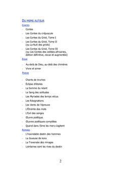 Les fondements de l'être