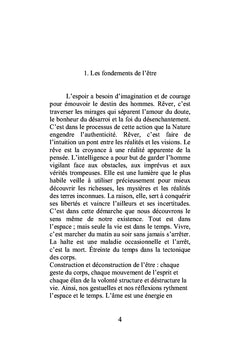 Les fondements de l'être