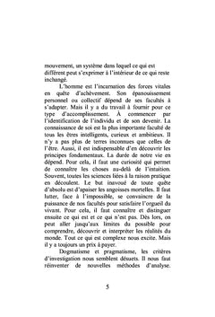 Les fondements de l'être