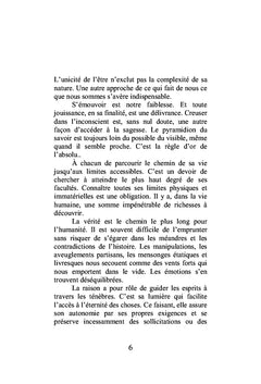 Les fondements de l'être