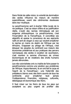 Evolution et révolution culturelle de l'Homme noir