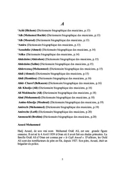 Dictionnaire biographique des Algériens du XIX° au XXI° siècle Tome I