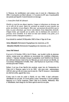 Dictionnaire biographique des Algériens du XIX° au XXI° siècle Tome I