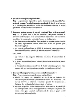 Cent questions d'Agronomie generale et plus...