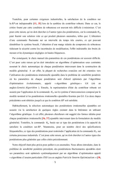 Amélioration des performances robuste par des filtres fractionnaires