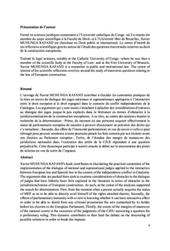 Le ressac de la juridictionnalisation de la construction européenne