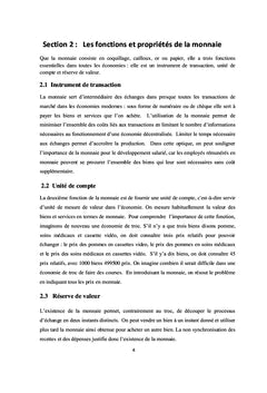 Economie monétaire et financiEre