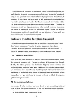 Economie monétaire et financiEre