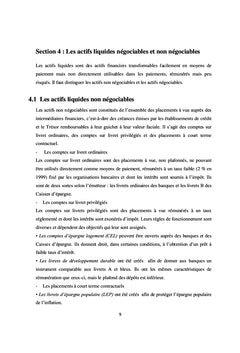Economie monétaire et financiEre
