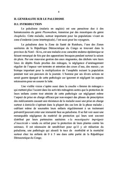 Déterminant De La Prise en Charge À Domicile Des Enfants De Moins De 5 Ans