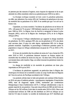 Déterminant De La Prise en Charge À Domicile Des Enfants De Moins De 5 Ans