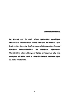 Du Concept à la Phrase chez l'enfant