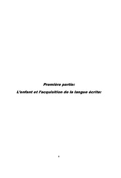 Du Concept à la Phrase chez l'enfant