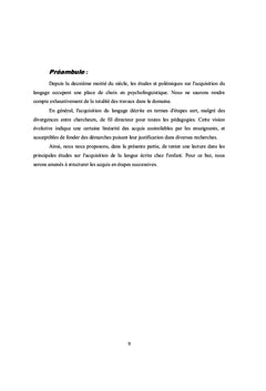 Du Concept à la Phrase chez l'enfant