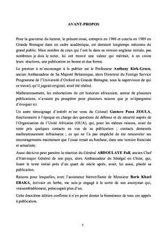 Leadership national en Afrique post coloniale