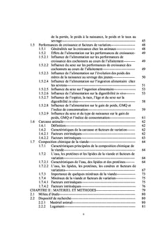 Taux optimum de protéines brutes dans l'alimentation de monogastrique